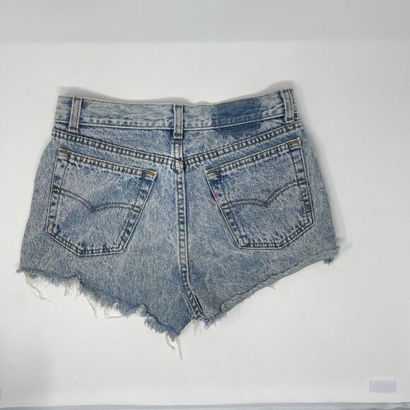 Vintage Levi’s 501 Acid Wash destroyed Shorts Sz 29 - Picture 6 of 6